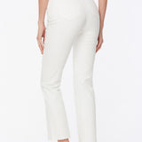 Slim Bootcut Ankle Jeans In Petite - Optic White