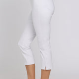 Chloe Capri Jeans In Petite - Optic White