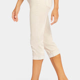 Marilyn Straight Crop Jeans In Petite - Feather