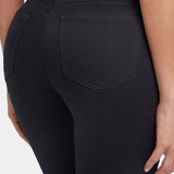 Waist-Match™ Marilyn Straight Crop Jeans In Petite - Black