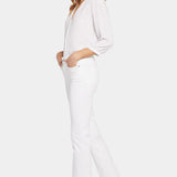 Marilyn Straight Jeans In Petite - Optic White