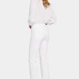 Marilyn Straight Jeans In Petite - Optic White