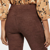 Basic Legging Pants In Petite - Dark Chocolate