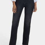 Marilyn Straight Jeans In Petite - Paris Lights