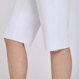 Kristie '80s Bermuda Denim Shorts In Petite - Optic White