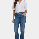 Billie Mini Bootcut Jeans In Petite - Romantic Indigo