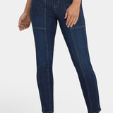 Margot Girlfriend Jeans In Petite - Midnight Breeze