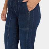 Margot Girlfriend Jeans In Petite - Midnight Breeze