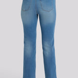 Marilyn Straight Ankle Jeans In Petite - Port Sea