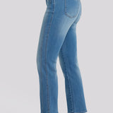 Marilyn Straight Ankle Jeans In Petite - Port Sea