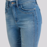 Marilyn Straight Ankle Jeans In Petite - Port Sea