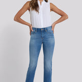 Marilyn Straight Ankle Jeans In Petite - Pacifica