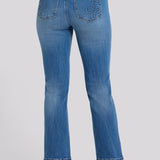Marilyn Straight Ankle Jeans In Petite - Pacifica