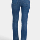 Marilyn Straight Jeans In Petite - Lake Notre-Dame