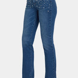 Marilyn Straight Jeans In Petite - Lake Notre-Dame