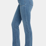 Marilyn Straight Jeans In Petite - Bastille Sea