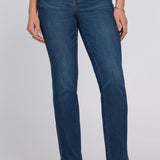 Marilyn Straight Jeans In Petite - Sunset Villa