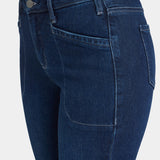 Sheri Slim Jeans In Petite - Ink Skyline