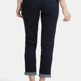 Margot Girlfriend Jeans In Petite - Midnight Falls