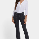 Billie Mini Bootcut Jeans In Petite - Slate Stone