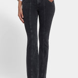 Billie Mini Bootcut Jeans In Petite - Slate Stone