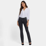 Billie Mini Bootcut Jeans In Petite - Slate Stone