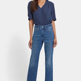 Marilyn Straight Jeans In Petite - Lake Notre-Dame