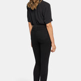 Ami Skinny Jeans In Petite - Black