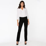 Marilyn Straight Jeans In Petite - Black