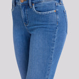Marilyn Straight Ankle Jeans In Petite - Blue Paradise