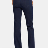 Marilyn Straight Jeans In Petite - Rinse