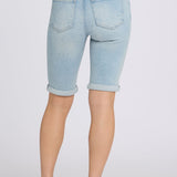 Briella 10 Inch Denim Shorts In Petite - Keys View