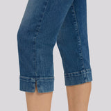 Marilyn Straight Crop Jeans In Petite - Breezy Palms