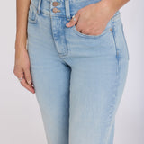 Bailey Relaxed Straight Crop Jeans In Petite - Keys View
