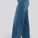 Teresa Wide Leg Jeans In Petite - Breezy Palms