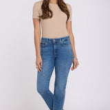 Sheri Slim Straight Ankle Jeans In Petite - Breezy Palms