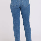 Sheri Slim Straight Ankle Jeans In Petite - Breezy Palms