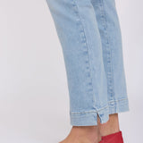 Sheri Slim Straight Ankle Jeans In Petite - Keys View