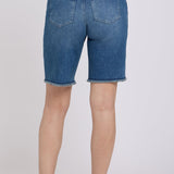 Boyfriend Denim Shorts In Petite - Breezy Palms