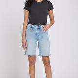 Boyfriend Denim Shorts In Petite - Keys View