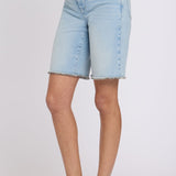 Boyfriend Denim Shorts In Petite - Keys View