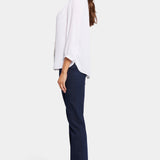 Pintuck Blouse In Petite - Optic White