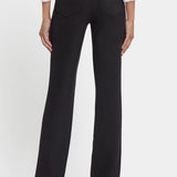 Marilyn Straight Pants In Petite - Black