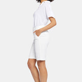 Bermuda Shorts In Petite - Optic White