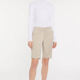 Bermuda Shorts In Petite - Feather