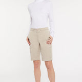 Bermuda Shorts In Petite - Feather