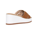 Reesie Wedge Sandals - Cognac