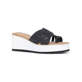 Reesie Wedge Sandals - Black