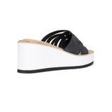 Reesie Wedge Sandals - Black