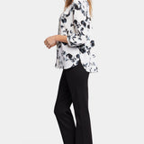 Pintuck Blouse - Lotus Leaf